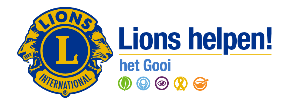 Lions helpen! het Gooi